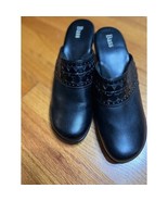 Bass Windham Mules Clogs Block Heel Slip On Shoes  Comfort Size 8M New N... - $67.58 CAD