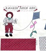 Raggedy Patch Kids Calico Andy Country Doll Fabric PANEL Springs Cotton ... - £7.80 GBP