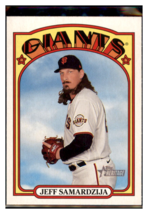 2021 Topps Heritage Jeff
  Samardzija   San Francisco Giants
  Baseball Card GMM - £1.61 GBP