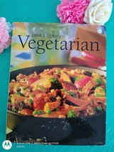 Vegetarian cookbook hardcover, Cook&#39;s library vegetarian cookbook - $18.81