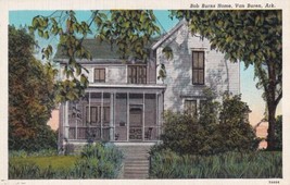 Bob Burns Home Van Buren Arkansas AR Curteich Postcard B08 - £2.23 GBP