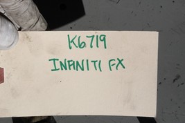 2003-2008 INFINITI FX35 FRONT LH DRIVER SIDE SEAT MEMORY SWITCH K6719 image 6