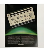 Vintage 1980&#39;s Technics ST-S7 Stereo Tuner SU-V8 Amplifier Print Ad 8x11 - $124.61 MXN