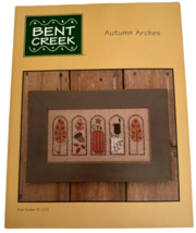 Bent Creek Cross Stitch Pattern Leaflet Autumn Arches Season Fall Trees ... - $7.99