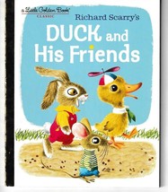 Duck And His Friends Little Golden Book - £4.64 GBP
