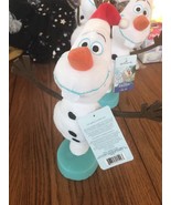 Disney Hallmark Frozen Olaf Skates and Talks on Base Stuffed Missing Som... - $426.94 MXN