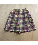 The Children’s Place Plaid Pleat Cargo Pocket Skort Girls Size 10 New Ye... - £10.35 GBP