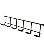 Crawford CMHD-6 6 Hook Household Hanger, Black,Large - $358.22 MXN