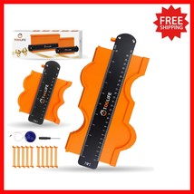 Hand-Powered Contour Gauge Profile Tool – Versatile for Measuring &amp; Dupl... - $49.46