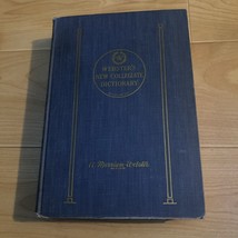 Vintage 1953 Webster&#39;s New Collegiate Dictionary Thin Paper Second Edition - £13.05 GBP