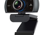 1080P 60Fps Webcam With Microphone And Software Control, Usb Computer Ca... - £75.36 GBP