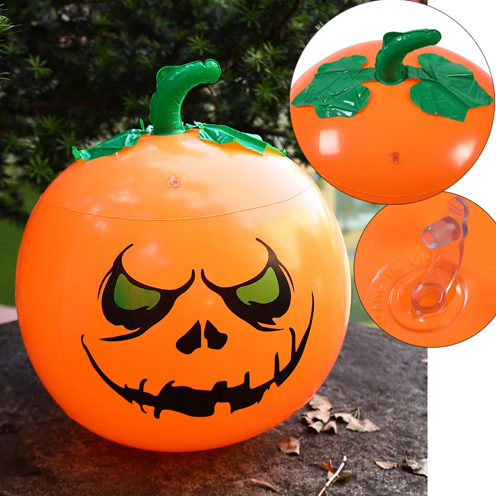 Game Fun Play Toys Large Size Spider Pumpkin Head Balloons Inflatable Hanging Gh - £23.30 GBP