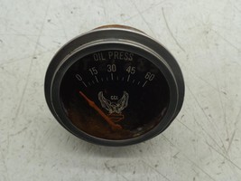 Harley Davidson Oil Pressure Gauge Evolution Engine Psi 0 To 60 C.C.I. Cci Dial - £86.60 GBP