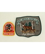 VINTAGE Lot Advertising Embroidery Patches North American Hunting Club M... - £11.35 GBP