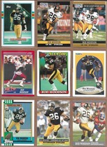 Pittsburgh Steelers Rod Woodson 1989-1993 NFL Football Card lot of 14 cards - $8.06