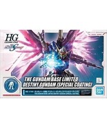 HG P-BANDAI THE GUNDAM BASE LIMITED DESTINY GUNDAM [SPECIAL COATING] - NIB - $1,626.35 MXN
