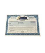 2008 Valley National Bancorp Stock Certificate 49 Shares Scripophily - $34.30 CAD