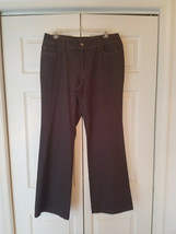 a.n.a. A New Approach Ladies Size 12 Brown Wide Leg Pants (NWOT) - £21.26 GBP