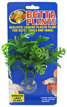 Zoo Med Betta Plants Window Leaf Plant - Naturalistic Plastic Decor for Betta Bo - £2.30 GBP