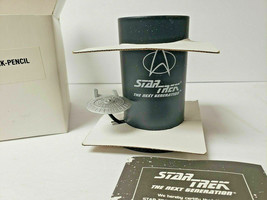 1994 Star Trek Enterprise Pencil Cup 1st Ed Applause The Next Generation... - £54.91 GBP