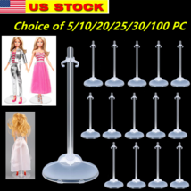 5-100 Sets Doll Stand Display Holder for 11.5&quot; &amp; 12 inch Doll Model Rack Support - £5.61 GBP+