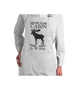 Welcome To Our Cabin Cotton Kitchen Apron - One Size - $220.96 MXN