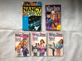 Nancy Drew paperbacks lot of 5 files series - £8.59 GBP
