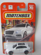 2023 Matchbox &#39;18 Bentley Bentayga 4/100 White Car 1/64 Kids Toy Mattel ... - £6.07 GBP