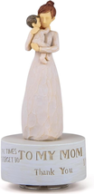 Mothers Day Gift for Mom, Wife, Music Box Gift for Mom Figurine, Mom and... - £42.69 GBP