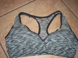 womens padded sports racer back bra victoria secret size medium nwot - $19.99