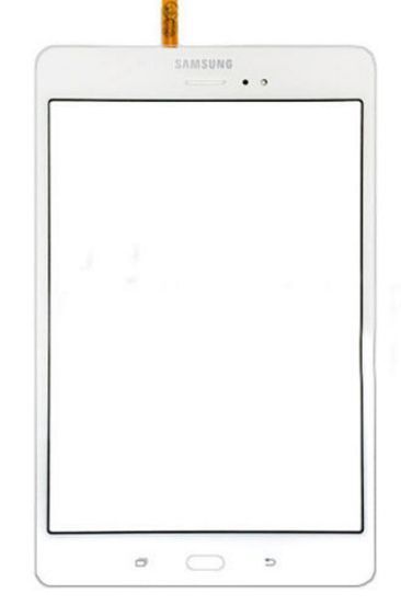 Samsung Galaxy Tab a 8.0 SM-T355 Glass Touch Digitizer White w Adhesive - $39.53