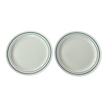Vintage 1992 Newcor Satellite Hunter Green Dinner Plates - Set of 2 - $22.00