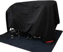 Drum Set Dust Cover Water-Resistant Nylon Cover With Sewn-In, 80 X 108 Inch - $44.96