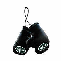 New York Jets NFL Mini Boxing Gloves Rearview Mirror Auto Car Truck - $9.46