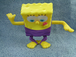 McDonald&#39;s SpongeBob Squarepants Figure or Cake Topper 2012 Swimmer 3&quot; - £0.85 GBP