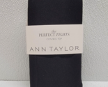 Ann Taylor The Perfect Tights Black Opaque Medium Control Top - New!  - $15.43