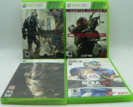 Xbox 360 Lot of 4 Games: Crysis 2, Crysis 3, Dead Space &amp; NCAA 08 Footba... - $119.60 MXN