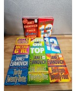 JANET EVANOVICH-Lot Of 8 Books-Finger Lickin-Lean Mean-Metro Girl - $26.35