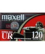 Maxell UR 120 - Cassettes- Normal BIAS - Box of 10 Cassettes - $161.99