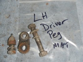 Left hand driver foot peg mount bolts hardware 1973 74 Harley AMF 350 SS Sprint - £17.95 GBP