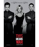 THIS MEANS WAR  27x40  ORIGINAL DOUBLE SIDED ONE SHEET MOVIE POSTER  FIN... - $279.60 MXN