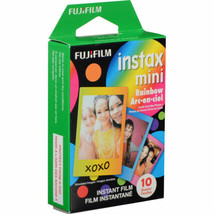 Fujifilm Instax Mini Rainbow Instant Film 10 Photos For Mini 90 8 25 7S Instant - £5.38 GBP
