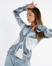 Motel Rocks Phole Top In Denim Pocket (MR59) - £11.99 GBP