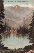 Montante Di Il Santo Croce &amp; Lago Colorado ~ Thayer Pubblicato Cartolina... - £7.02 GBP
