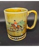 Vintage Wade Irish Glaze Porcelain Half Pint Tankard Shape I.P.1 Fox Hun... - $53.67 CAD