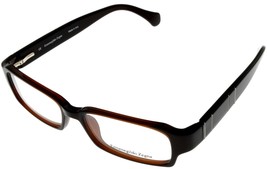 Ermenegildo Zegna Eyeglasses Frame Unisex Rectangular VZ3504 0958 Brown - £58.83 GBP