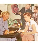 1952 Brewers Foundation Douglass Crockwell Advertisement Brewery Art HM2N - €42,89 EUR