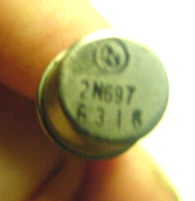 1-4 NOS TUNG-SOL Elec 2N697 NPN Si Transistor 40V  150mA Med Power 3-Pin... - $4.70