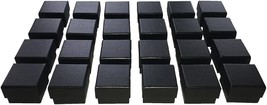 Black Ring Gift Box With Foam And Velvet Insert Wholesale Pack Of (24) - £28.94 GBP