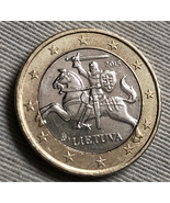 Lithuanian coin 1€ 2015 (MBC)* - £9.01 GBP